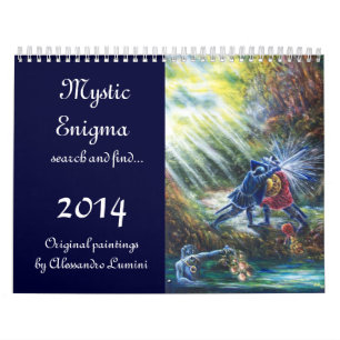 FORGOTTEN ROSE Fighting Knights,Money and Devil Calendar