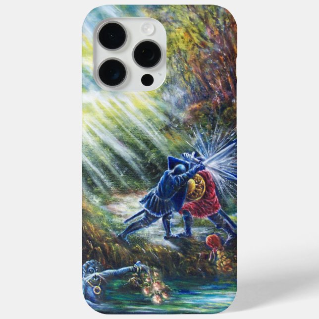 FORGOTTEN ROSE Fighting Knights,Money and Devil Case-Mate iPhone Case (Back)