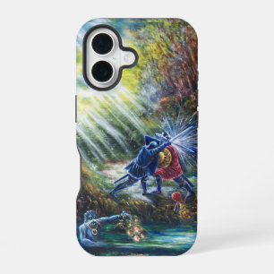 FORGOTTEN ROSE Fighting Knights,Money and Devil iPhone 16 Case