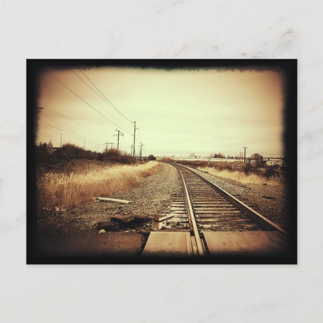 Forgotten Tracks Postcard (Front)