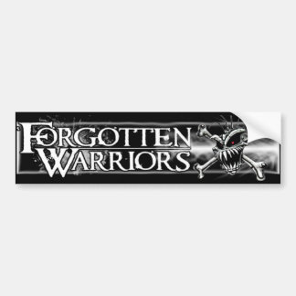 Forgotten Warriors Bumper Sticker