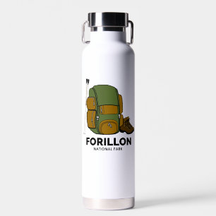 Forillon National Park Backpack Water Bottle