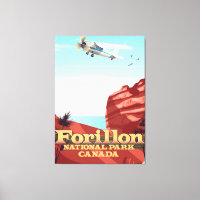 Forillon National Park, Canada travel poster