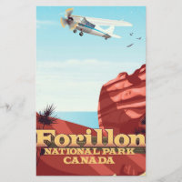 Forillon National Park, Canada travel poster