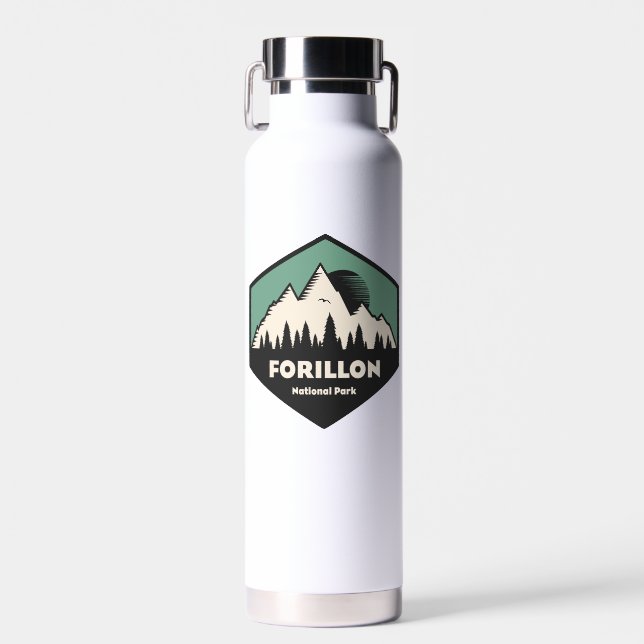 Forillon National Park Water Bottle (Front)