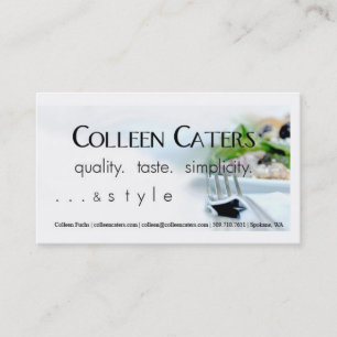 fork business card