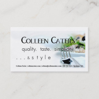 fork business card