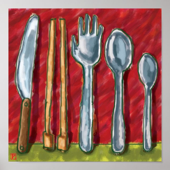 FORK HANDLE POSTER (Front)