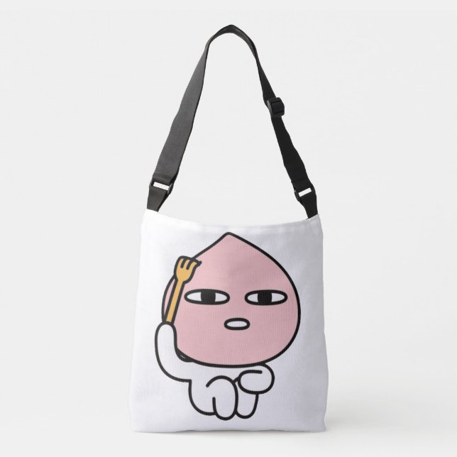 Fork head moment crossbody bag (Front)
