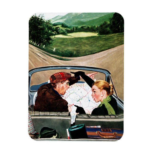 Fork in the Road Magnet (Vertical)
