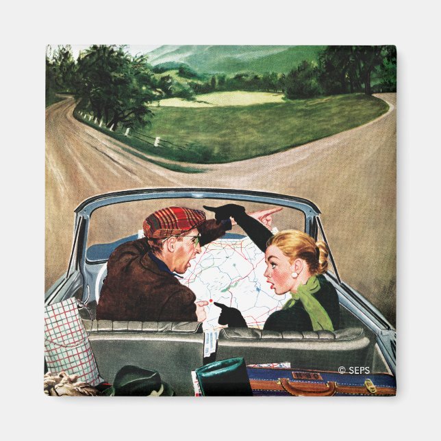 Fork in the Road Magnet (Front)