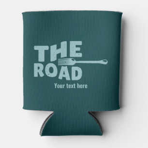 Fork in the road typography can cooler