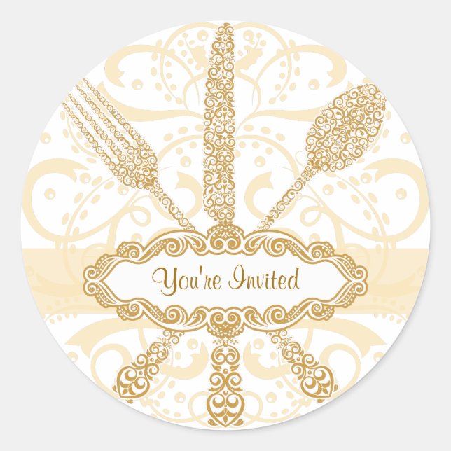 Fork Knife Spoon Sticker (Front)