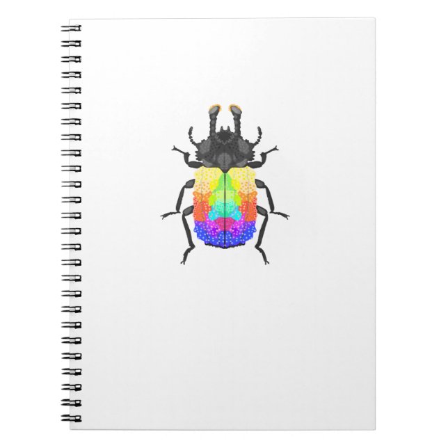 Forked Fungus Beetle Notebook (Front)