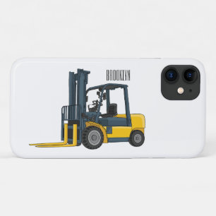Forklift cartoon illustration Case-Mate iPhone case