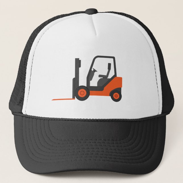  Forklift Driver For Men Women  Trucker Hat (Front)