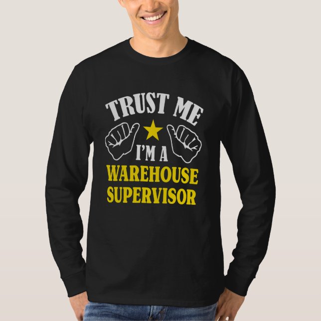 Forklift Driver Logistician Warehouse Worker Wareh T-Shirt (Front)