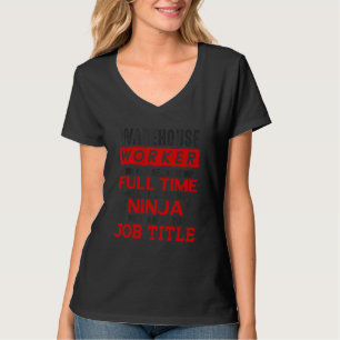 Forklift Driver Logistician Warehouse Worker Wareh T-Shirt