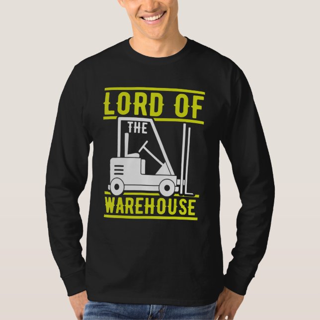Forklift driver operator  design T-Shirt (Front)