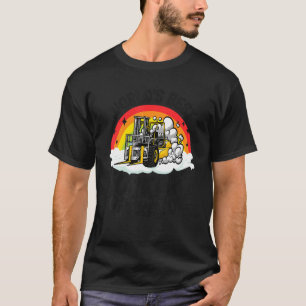 Forklift Driver Rainbow World's Best Forklift Oper T-Shirt