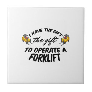 Forklift Gift Tile