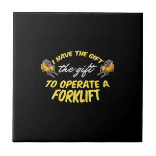 Forklift Gift Tile