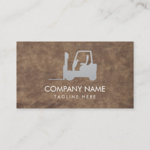 Forklift, Logisitcs - Professional Business Card