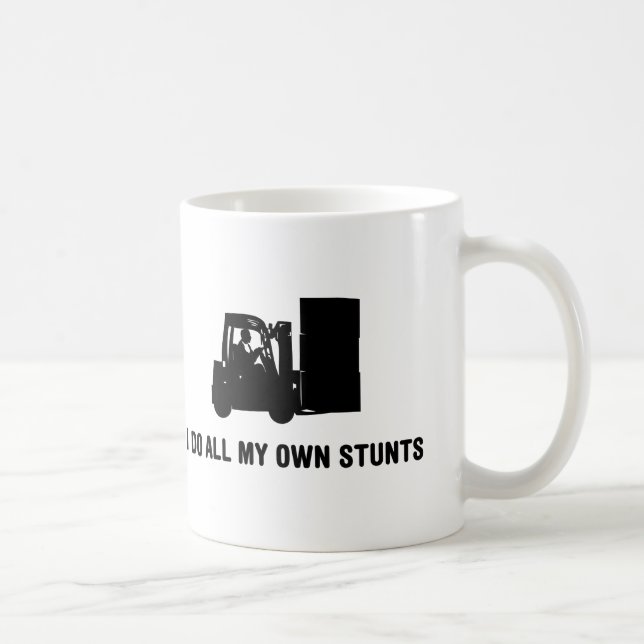 Forklift Operator Coffee Mug (Right)