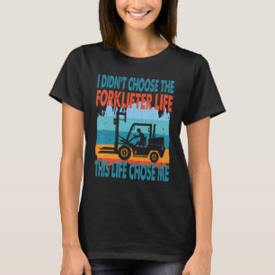 Forklift Operator Driving Fork Lift Driver T-Shirt