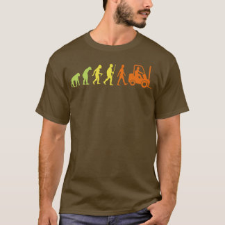 Forklift Operator Evolution T-Shirt