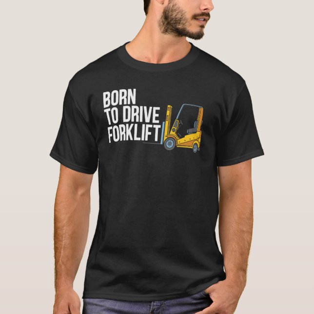 Forklift Operator Truck Worker_2 T-Shirt (Front)