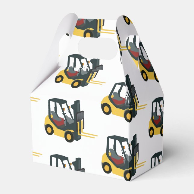Forklift Truck Favour Box (Front Side)