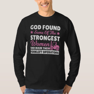 Forklift Truck  Forklift Driver Certified Forklift T-Shirt