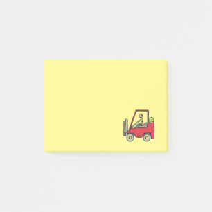 Forklift Truck Post-it Notes