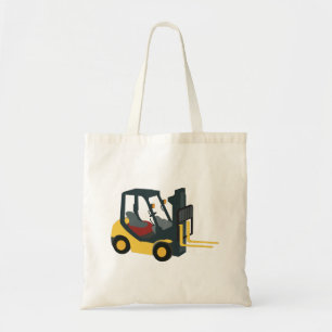 Forklift Truck Tote Bag