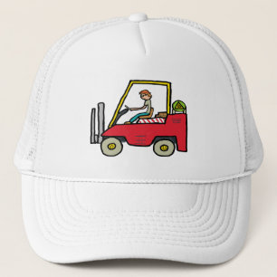 Forklift Truck Trucker Hat