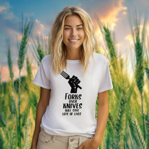 Forks over Knives, Vegan Activism  T-Shirt