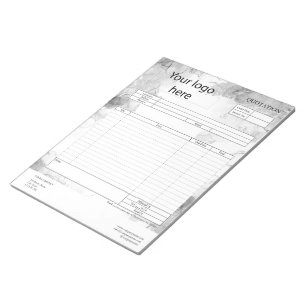 Form Business Quotation, Invoice or Sales Receipt Notepad