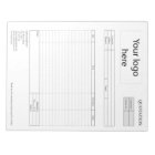 Form Business Quotation, Invoice or Sales Receipt 