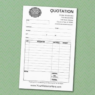 Form - Business Quotation or Invoice