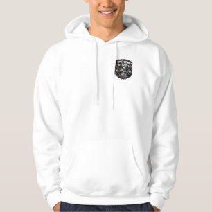 Form First Metallic Gym Emblem Badge Illustration Hoodie