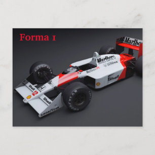 Forma 1 Car Postcard