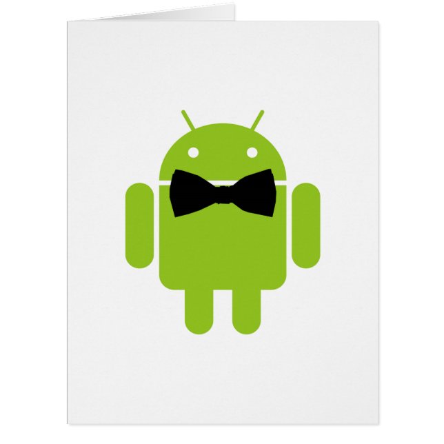Formal Atire Green Android Robot (Front)