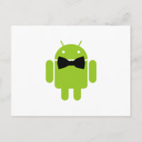 Formal Atire Green Android Robot