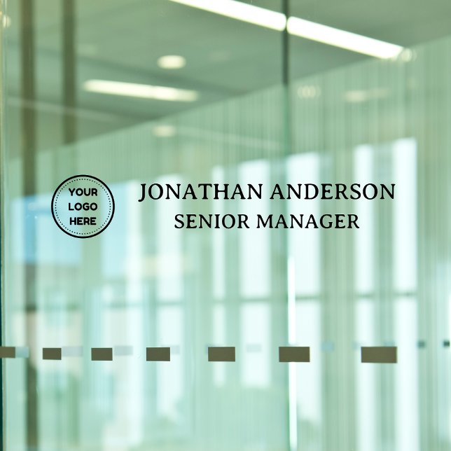 Formal Business Logo Name Office Name Plate Door (Creator Uploaded)