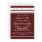 Formal College Graduation Announcements Burgundy