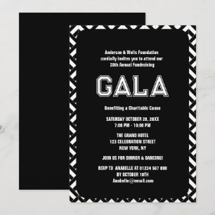  Formal Corporate Gala Ball Party Fundraiser Event Invitation