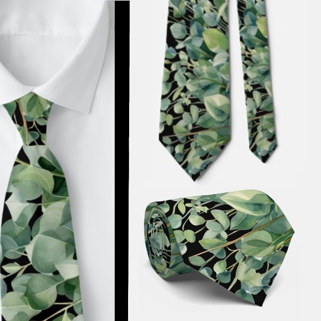Formal Eucalyptus Neck Ties | Simple and Classic (Creator Uploaded)