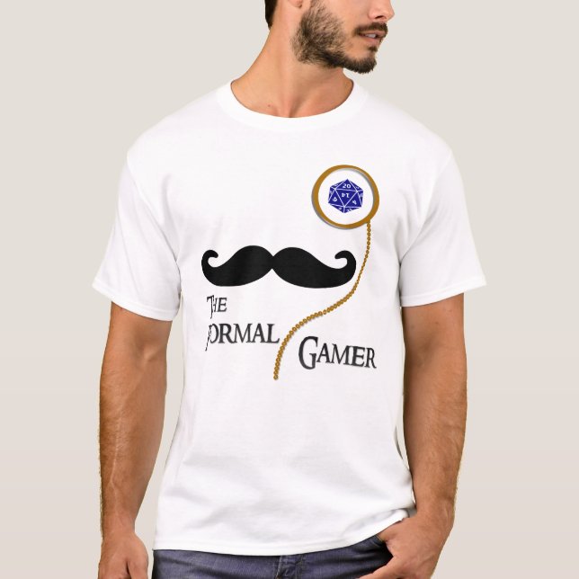 Formal Gamer Men's T-shirt (Front)