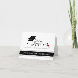 Formal Graduation Commencement Invitations